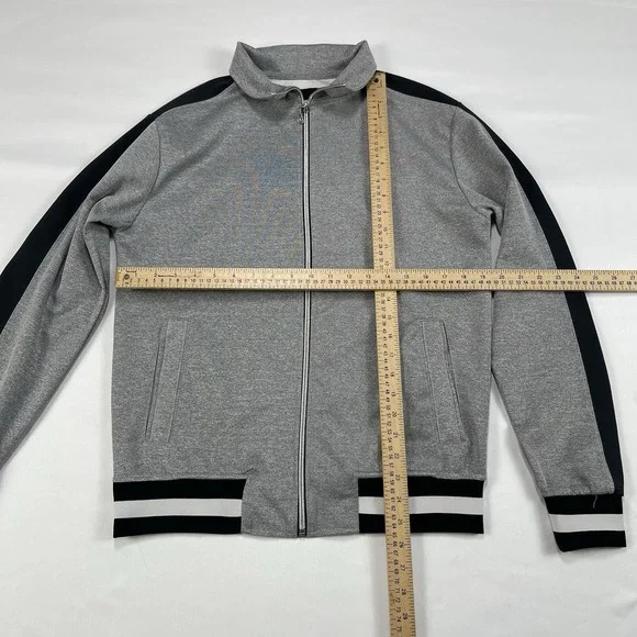HUDSON OUTERWEAR ACTIVEWEAR ATHLETIC ZIP UP JACKET MEN'S SIZE: SMALL - Picture 12 of 12